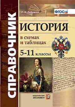 Книга История в схемах и таблицах  5-11кл. Лебедева Р.Н., б-2272, Баград.рф
